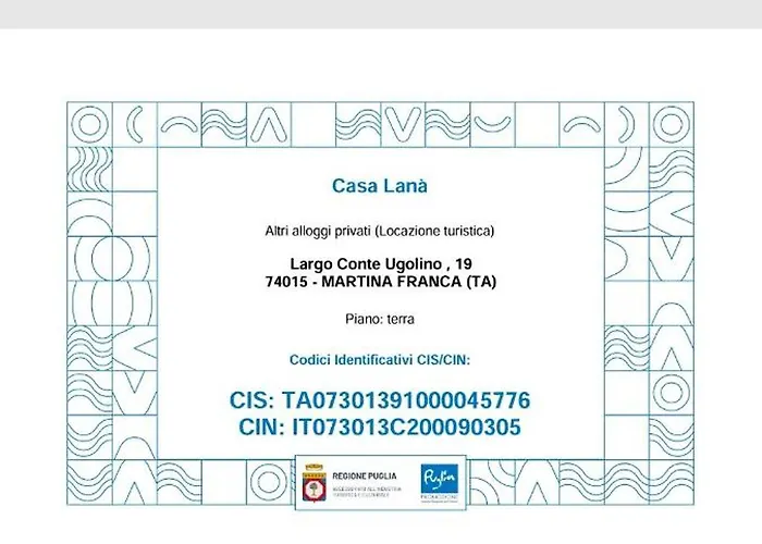 Casa Lana Martina Franca